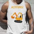 Kinder Achtung Ich Bin 3 For 3 Geburtstag Baustelle Blue Tank Top Geschenke für Ihn