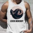 Lecker Bierchen X Pedro Waschbär Meme Cute Racoon Tank Top Geschenke für Ihn