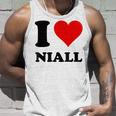 I Love Niall Tank Top Geschenke für Ihn