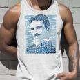Nikola Tesla Illustration Por Glitschika s Camiseta sin mangas Regalos para él