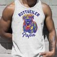 Rottweiler Papa Rottie Dad Dog Lovers Tank Top Geschenke für Ihn