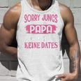 Sorry Jungs Papa Sagt Keine Dates Geschenkater Für Tochter Raglan Tank Top Geschenke für Ihn