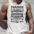 Trainer Football Trainer Handball Best Trainer Tank Top Geschenke für Ihn