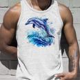 Underwater World With Dolphin Tank Top Geschenke für Ihn