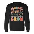 100 Day Watching My Students Grow 100 Days Of School Teacher Long Sleeve T-Shirt Gifts ideas