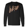 187 Hand Sign Gesture Langarmshirts Geschenkideen