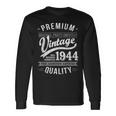 1944 Vintage 80Th Birthday Idea For Men Long Sleeve T-Shirt Gifts ideas