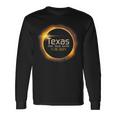 2024 Solar Eclipse Texas Usa Totality Long Sleeve T-Shirt Gifts ideas