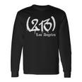 213 Area Code Los Angeles California Long Sleeve T-Shirt Gifts ideas