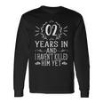 2Nd Wedding Anniversary For Her 2 Years Marriage Long Sleeve T-Shirt Gifts ideas