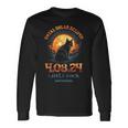 40824 Total Solar Eclipse 2024 Little Rock Arkansas Long Sleeve T-Shirt Gifts ideas