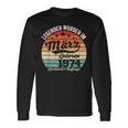 50Th Birthday Man Legends Are Im Marz 1974 Langarmshirts Geschenkideen