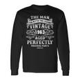 61St Birthday Vintage For Man Legends Born In 1963 Long Sleeve T-Shirt Gifts ideas
