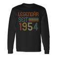 67 Geburtstag Legendär Seit 1954 Geschenkintage Retro Langarmshirts Geschenkideen