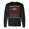 73 Geburtstag Geschenk Mann Oldtimer Jahrgang 1951 Langarmshirts Geschenkideen