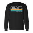 80S Ancoats Manchester Vintage Retro Style Long Sleeve T-Shirt Gifts ideas