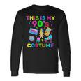 This Is My 90S Costume 90S Theme Nineties Theme Party Long Sleeve T-Shirt Gifts ideas