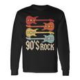90S Rock Band Guitar Cassette Tape 1990S Vintage 90S Costume Long Sleeve T-Shirt Gifts ideas