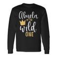 Abuela Of The Wild One 1St Birthday First Thing Matching Long Sleeve T-Shirt Gifts ideas