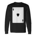 Ace Of Hearts Long Sleeve T-Shirt Gifts ideas