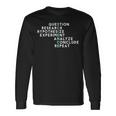 Acrostic Scientific Method Research Experiment Science Long Sleeve T-Shirt Gifts ideas