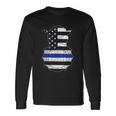 Air Force Security Forces Defender Thin Blue Line Long Sleeve T-Shirt Gifts ideas