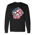 Alabama State Flag American Blood Inside Me Long Sleeve T-Shirt Gifts ideas