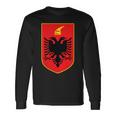 Albania Flag Red & Albanian Eagle S Langarmshirts Geschenkideen