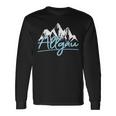 Allgäu Berge Wandern Klettern Langarmshirts Geschenkideen