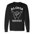 Aloha Hawaii Shaka Sign Surf Long Sleeve T-Shirt Gifts ideas