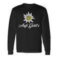 Alpen Edelweiss Aufi Gehts In Die Schweiz Alpenblume Tirol Langarmshirts Geschenkideen