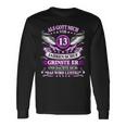 Als Gott Michor 13 Jahren Schuf Grinste Er 13Th Birthday Langarmshirts Geschenkideen