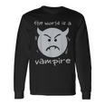 Alternative Die Welt Ist Ein Vampire Pumpkins 90S Grunge Rock Langarmshirts Geschenkideen