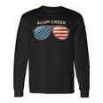 Alum Creek Wv Vintage Us Flag Sunglasses Long Sleeve T-Shirt Gifts ideas