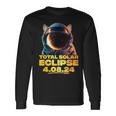 America Totality 40824 Corgi Total Solar Eclipse Dog 2024 Long Sleeve T-Shirt Gifts ideas