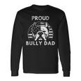 American Bully Xl Unterstützung Der Rasse Stolzer Bully Papa Langarmshirts Geschenkideen