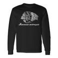 American Motorcycle Skull Native Indian Eagle Chief Vintage Long Sleeve T-Shirt Gifts ideas