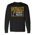 Ampu Humor Student Walk Leg Arm Recovery Long Sleeve T-Shirt Gifts ideas