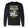 Angel Idea Fater Leg Dich Nicht Mit An Angler An Langarmshirts Geschenkideen