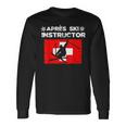 Apres Ski Instructor Esquís Para Fiestas Camiseta de manga larga Ideas de regalos
