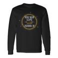 April 8Th 2024 Total Solar Eclipse In Fredonia New York Ny Long Sleeve T-Shirt Gifts ideas