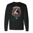 Armstrong Scottish Clan Badge & Tartan Long Sleeve T-Shirt Gifts ideas