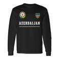 Aserbaijan Sports Football Flag Football Te- Langarmshirts Geschenkideen