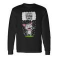 Theater Broadway Cat I Show Tunes Musical Long Sleeve T-Shirt Gifts ideas