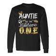 Auntie Of The Notorious One Old School Hip Hop 1St Birthday Long Sleeve T-Shirt Gifts ideas