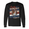 Aussie Easily Distracted By Australian Shepherds Vintage Long Sleeve T-Shirt Gifts ideas