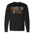 Austin Texas Souvenir Retro Austin Texas Long Sleeve T-Shirt Gifts ideas