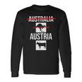 Austria Nicht Australia Österreich Kuh Nicht Känguru Langarmshirts Geschenkideen