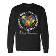 Autism Awareness Love Heart Puzzle Pieces Long Sleeve T-Shirt Gifts ideas