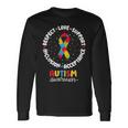 Autism Awareness Respect Love Support Acceptance Inclusion Long Sleeve T-Shirt Gifts ideas